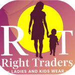 Right Traders - Clothing Store for Women and Kids in Hyderabad Right Traders Logo - Ladies and Kids Wear Store in Hyderabad